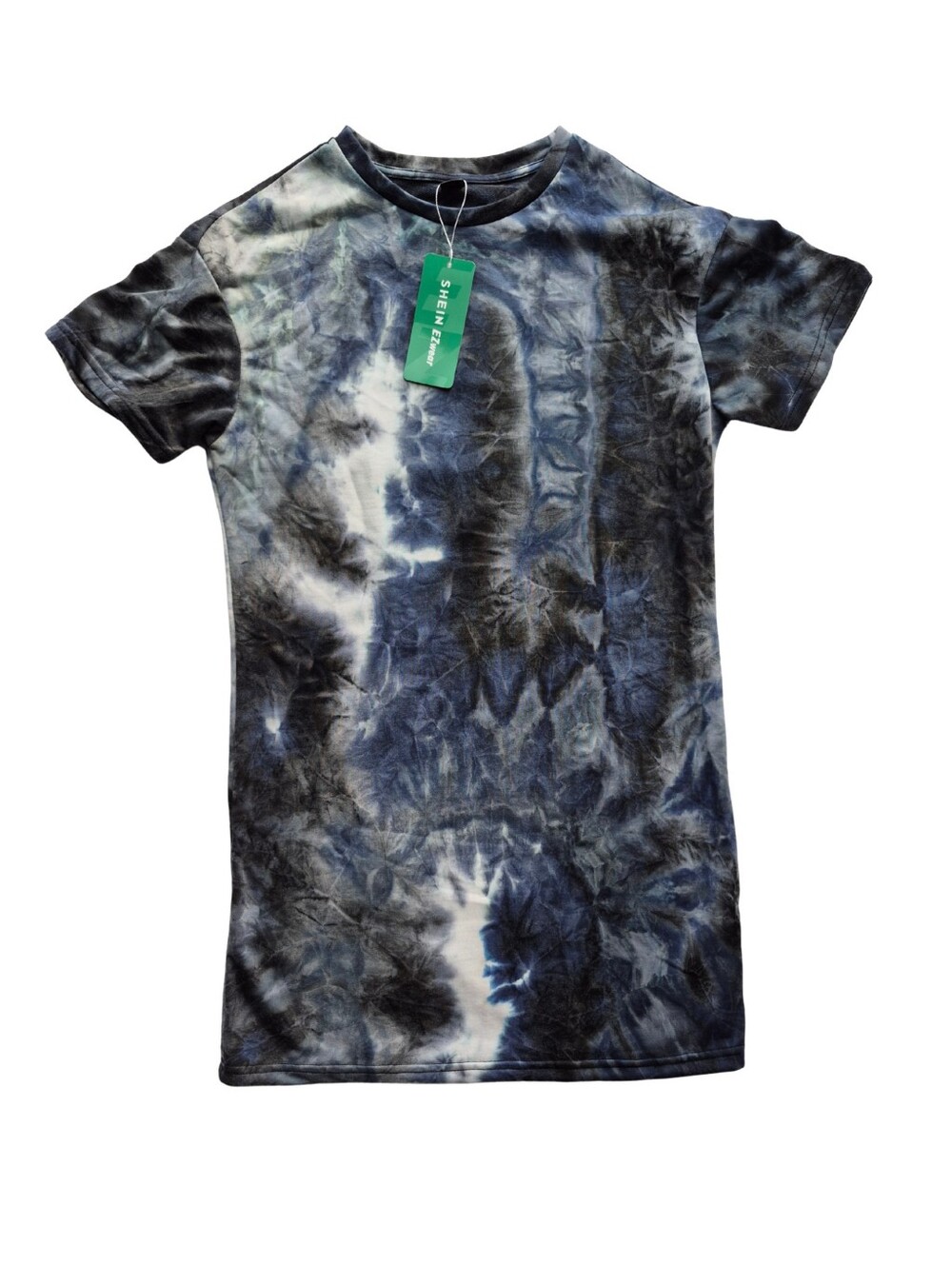 Tie-dye Lounge Shirt Dress